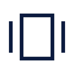 Carousel icon, Sharp Line style