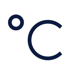 Celsius icon, Sharp Line style
