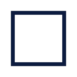 Checkbox empty icon, Sharp Line style