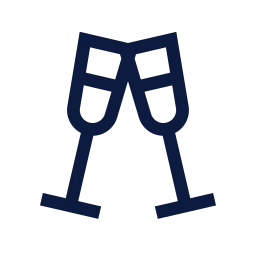 Cheers icon, Sharp Line style