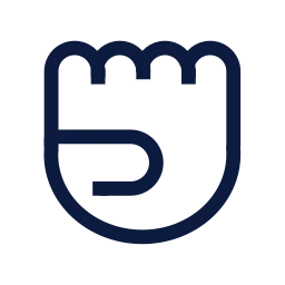 Count zero icon, Sharp Line style