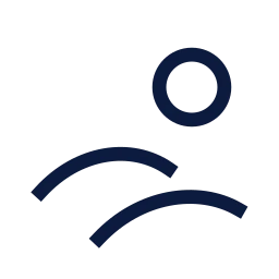 Desert icon, Sharp Line style