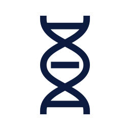 Dna icon, Sharp Line style