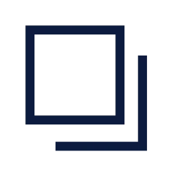 Drop shadow icon, Sharp Line style