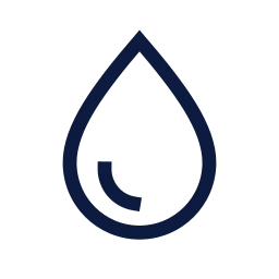 Droplet icon, Sharp Line style