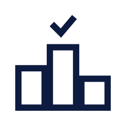 Election result icon, Sharp Line style