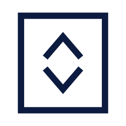 Elevator icon, Sharp Line style