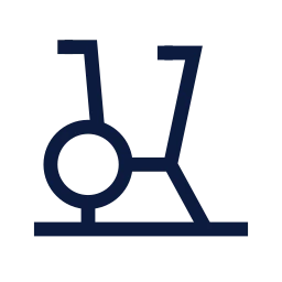 Exercise bike icon, Sharp Line style