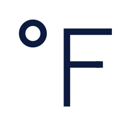 Fahrenheit icon, Sharp Line style