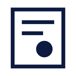 Floating button icon, Sharp Line style