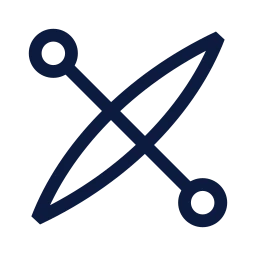 Kayak icon, Sharp Line style