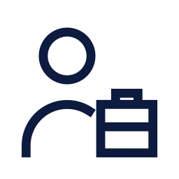 Lawyer icon, Sharp Line style