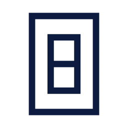Light switch icon, Sharp Line style