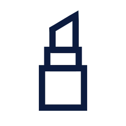Lipstick icon, Sharp Line style