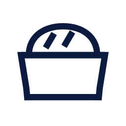 Loaf tin icon, Sharp Line style