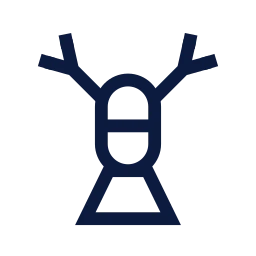 Lobster icon, Sharp Line style