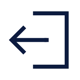 Login icon, Sharp Line style