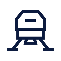 Lunar lander icon, Sharp Line style