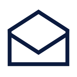 Mail open icon, Sharp Line style