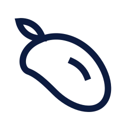 Mango icon, Sharp Line style