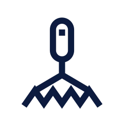 Masher icon, Sharp Line style