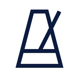 Metronome icon, Sharp Line style