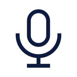 Mic icon, Sharp Line style