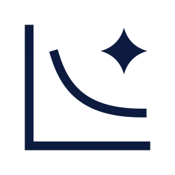 Model training icon, Sharp Line style