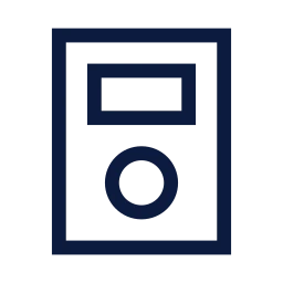 Multimeter icon, Sharp Line style