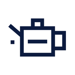 Oil can icon, Sharp Line style
