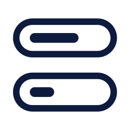 Poll icon, Sharp Line style