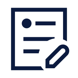Post edit icon, Sharp Line style