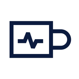Pulse oximeter icon, Sharp Line style