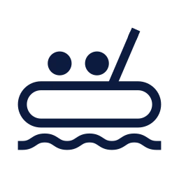 Raft icon, Sharp Line style