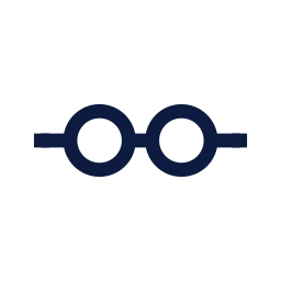 Range slider icon, Sharp Line style