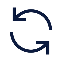 Refresh icon, Sharp Line style