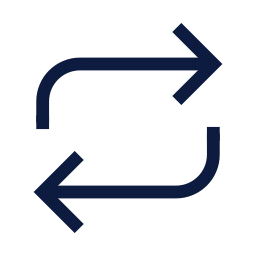 Repeat icon, Sharp Line style