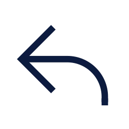 Reply icon, Sharp Line style