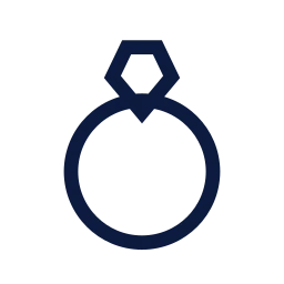 Ring icon, Sharp Line style