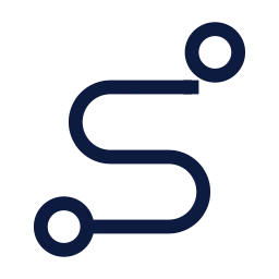 Roadmap icon, Sharp Line style