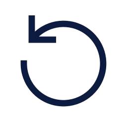 Rotate ccw icon, Sharp Line style