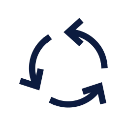 Roundabout icon, Sharp Line style