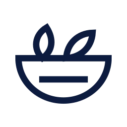 Salad icon, Sharp Line style