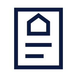 Sale deed icon, Sharp Line style