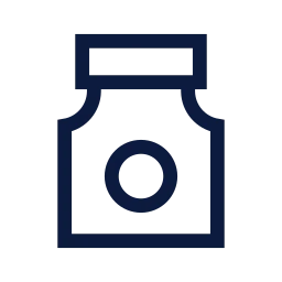 Savings icon, Sharp Line style