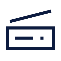 Scanner icon, Sharp Line style