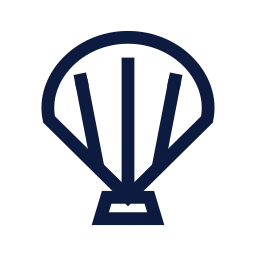 Seashell icon, Sharp Line style