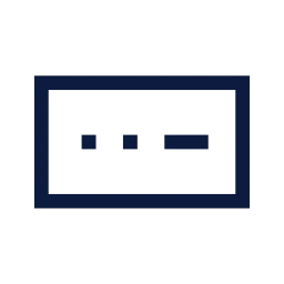 Server icon, Sharp Line style