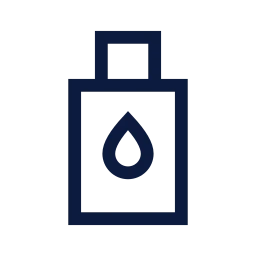 Shampoo icon, Sharp Line style