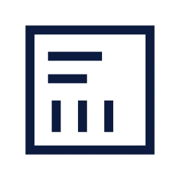 Shipping label icon, Sharp Line style
